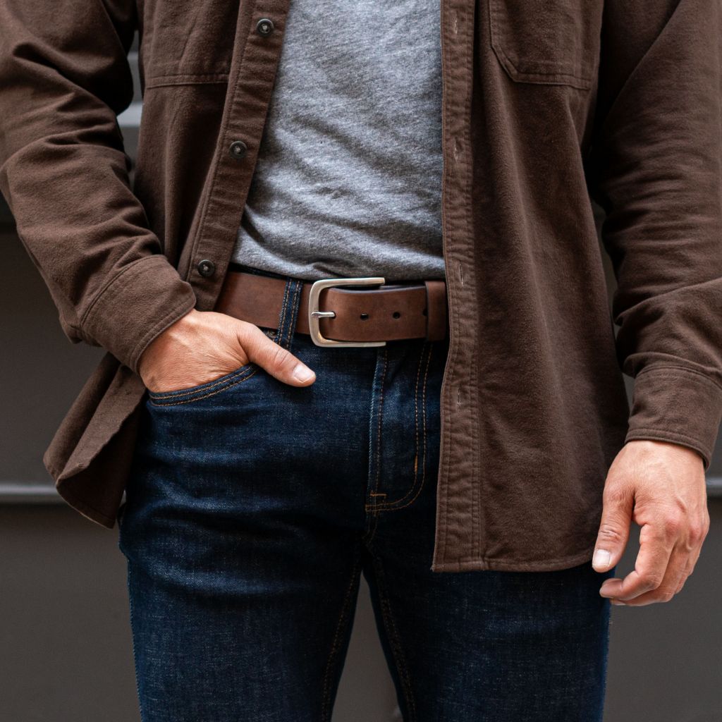 Men's Heritage Leather Belt | Arizona Adobe - Image 4