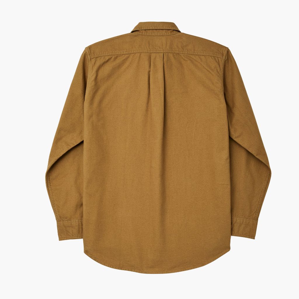 Filson Field Flannel Shirt | Tan Nubuck - Image 2