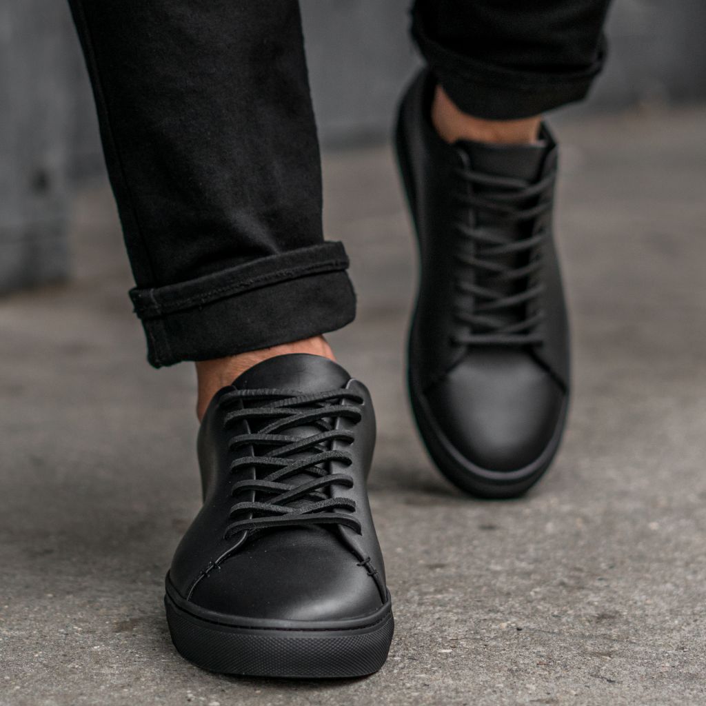 Premier Low Top | Black Vachetta - Image 7