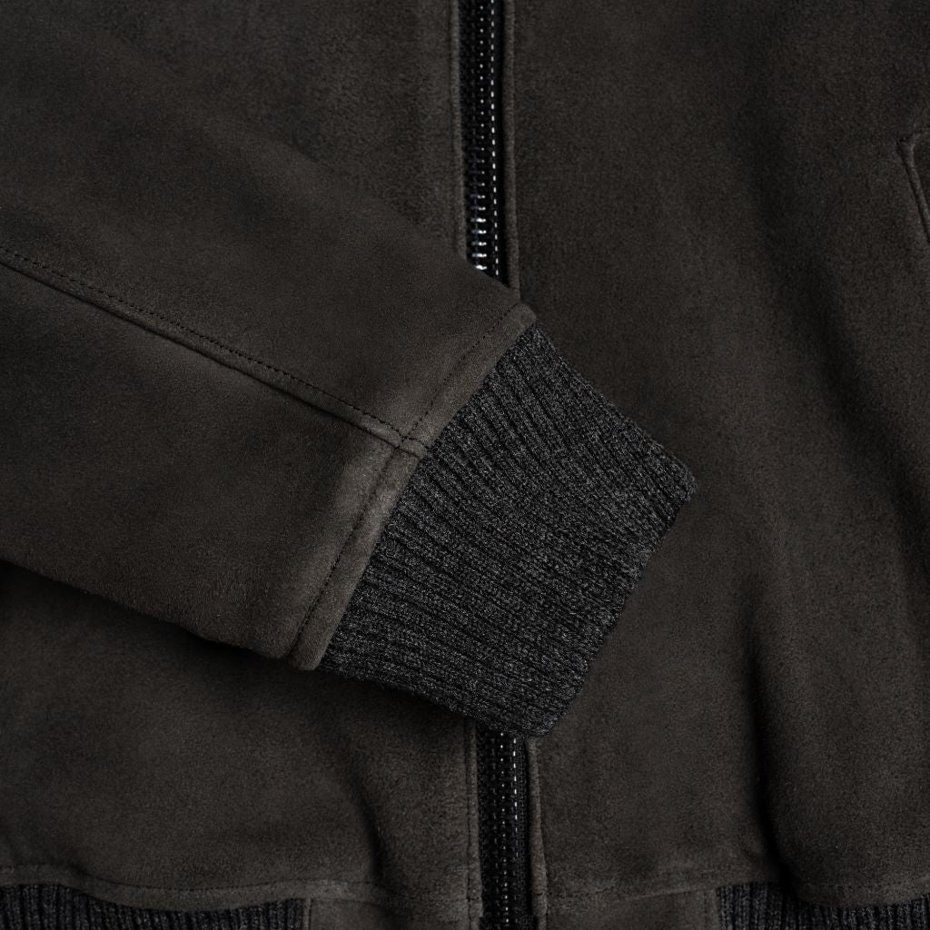 Bomber Jacket | Dark Grey - Image 8