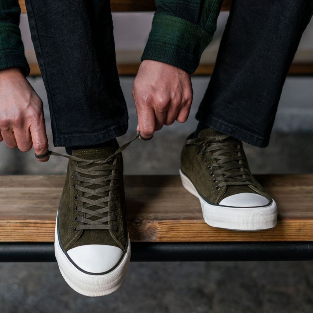 Retro Low Top | Olive - Image 7