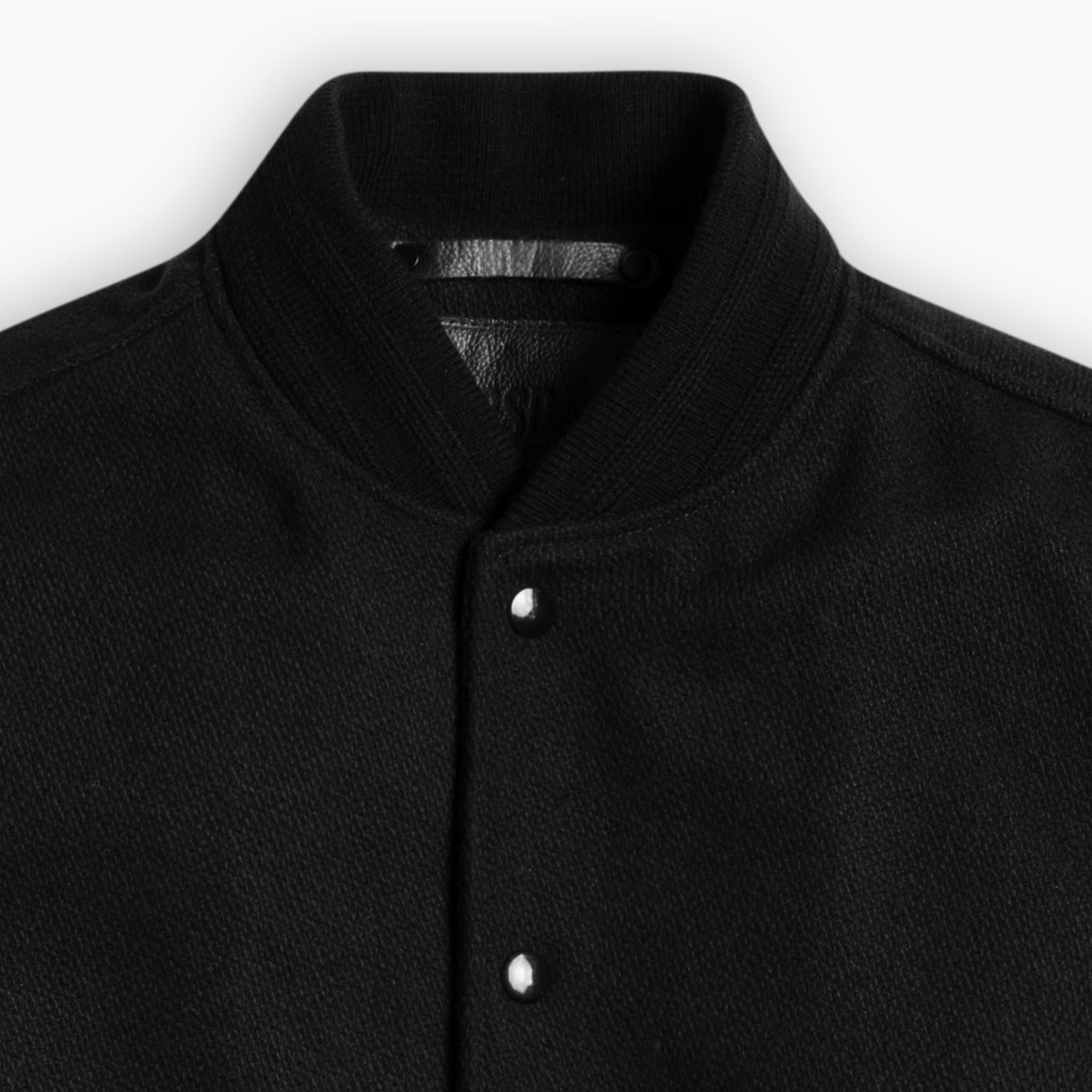 Varsity Jacket | Black - Image 7